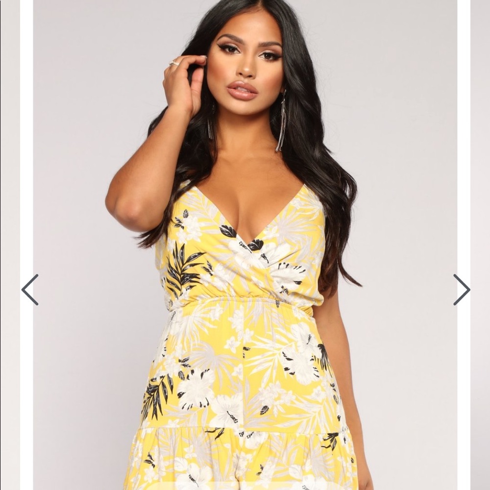 Flowers Are Blooming Floral Romper